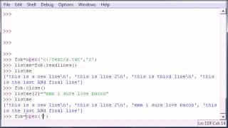 Python Programming Tutorial 43 Writing Lines