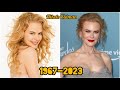 Nicole Kidman then and now