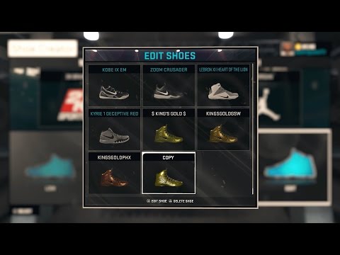 NBA 2K15 Tutorial - How To Create My Signature Shoe NBA 2K15 Tutorial - How To Create My Signature Shoe