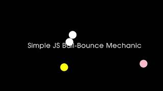 Bouncing Ball in JavaScript (Canvas Animation)