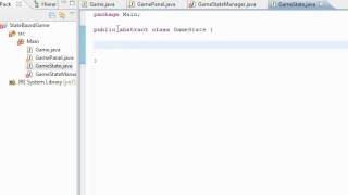 State Based Game Tutorial