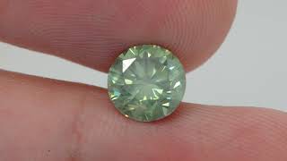 Round Diamond Fancy Vivid Green 1.83 Carat VS2