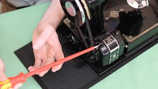 Singer Featherweight 221 222 Video Tutorial - Wera Safety Screwdriver