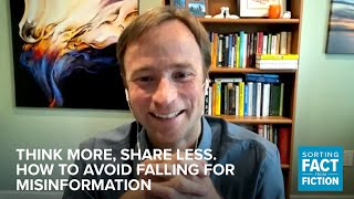Think more, share less: How to avoid falling for misinformation, disinformation and fake news