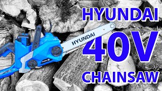 Hyundai 40V Chainsaw, is it any good? Real-world review!