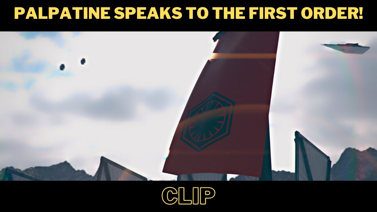 Adding Palpatine To Hux Speech Clip Youtube