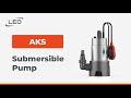 LEO AKS 750PSW Submersible Pump