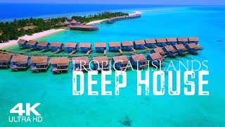 [4K] Best Vocal DEEP HOUSE 2024 🌴 4½ HOUR Drone Aerial Relaxation of PARADISE 🏝️ HIT MIX