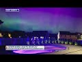 What caused the Northern lights display in Ohio?