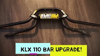 klx 110 bar grom install episode :12