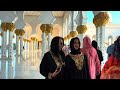 🇦🇪 walking sheikh zayed grand mosque abu dhabi day u0026 night virtual walk 4k hdr 60fps