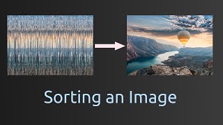 Sorting An Image