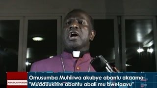 Omusumba Muhiirwa akubye abantu akaama