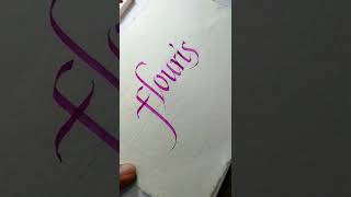 Flourish #art #shorts #viralshorts #satisfying #calligraphymasters #art #trending #viral #shortvideo