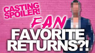 Breaking News- Bachelorette Spoiler - A Fan Fav Returns For New Season- Credit To Reality Steve