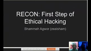 RECON: First Step of Ethical  Hacking