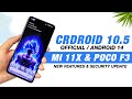 CrDroid 10.5 Official For Mi 11X & POCO F3 | Android 14 | New Features & Security Update