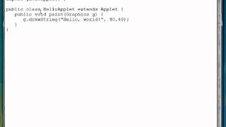 12 01 Simple Applet Example