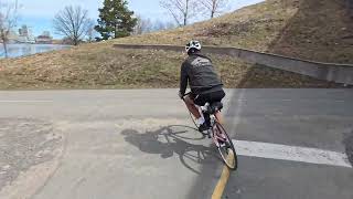 Biking Through Ottawa During the 2024 Solar Eclipse | Insta360 AcePro Raw Footage