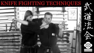 NINJA KNIFE FIGHTING 🥷🏻 How To Counter Attack - Tantojutsu Training