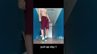 pull up day 1 #pullup #fitness #pull #workout #gym #exercise #howtodopullups #pullups #calisthenics