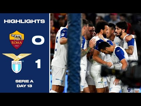 Highlights | Roma-Lazio 0-1 - YouTube