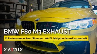 BMW F80 M3 REVS! - AA Equal Length Mid-pipe (Non-Res) \u0026 M Performance Exhaust