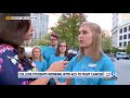 college students working with acs to fight cancer