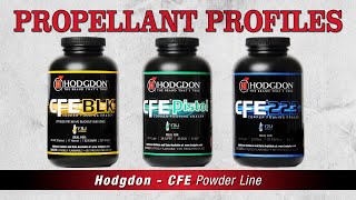 Hodgdon CFE Powders - Propellant Profiles