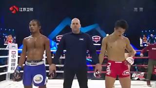 昆仑昆仑决 Kunlun Fight 20160508 昆仑决西宁站 中韩混血欧巴秒杀获胜