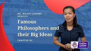 Famous Philosophers and their Big Ideas