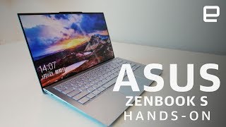 Asus ZenBook S13 Hands-On: The thinnest bezels available right now at CES 2019