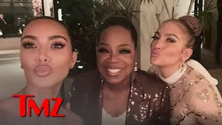 Oprah Celebrates 69th Birthday with Kim K, J Lo, Sharon Stone and More | TMZ TV