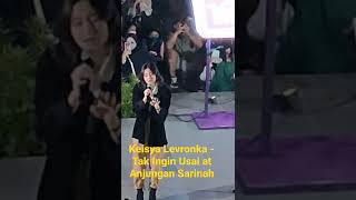 Keisya Levronka - Tak Ingin Usai at Anjungan Sarinah #shorts #keisyalevronka  #takinginusai
