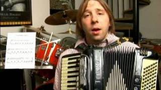 How to Play the Accordion in Eb (E Flat) Major : Play a Blues Scale in Eb Major on the Accordion