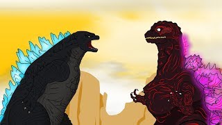 Godzilla vs Shin Godzilla: First Battle - Funny and Best Moments