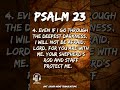 Holy Bible: Psalm 23 Good News Translation Audio