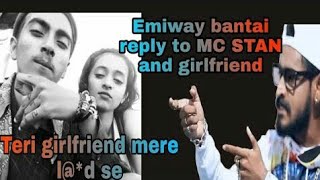 Emiway- reply-to- MC -stan -Girl- friend - | this- track-