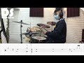 鼓譜【學生系列】 雨愛 楊丞琳 drum cover by 承漢 動態鼓譜 mp4