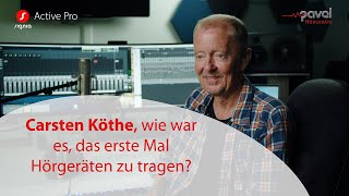 Das erste Mal Hörgeräte tragen. Interview mit Carsten Köthe für Hörgeräteakustiker