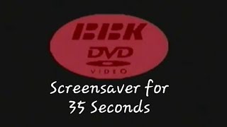 BBK DVD Video Screensaver for 35 Seconds