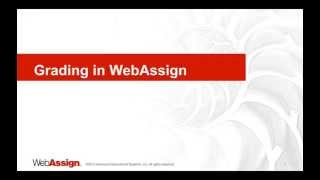 The WebAssign Grading Engine
