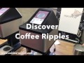 Coffee Ripples impression sur cafe latte