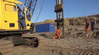 Heiwerk strandpaviljoen 'Zee van Tijd' (Piling)