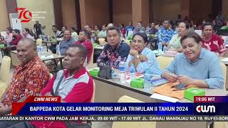 BAPPEDA KOTA GELAR MONITORING MEJA TRIWULAN II TAHUN 2024