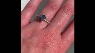 1.61ct Color Change Montana Sapphire Ring By Anueva jewelry