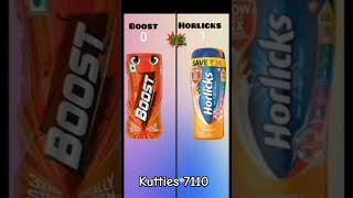 Boost VS Horlicks