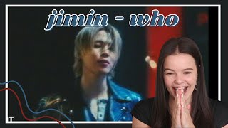 지민 (Jimin) - 'Who' Official Music Video Reaction | Carmen Reacts