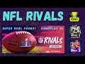 Super Bowl Promo!! NFL Rivals Gameplay #1