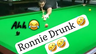 Is Ronnie Drunk ? 😂 | Trolling Snooker